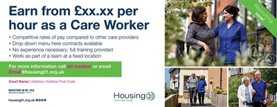 Picture of New and Care Worker Recruitment Banner