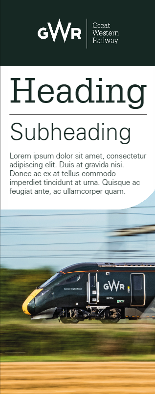 Show details for GWR Pullup Banner